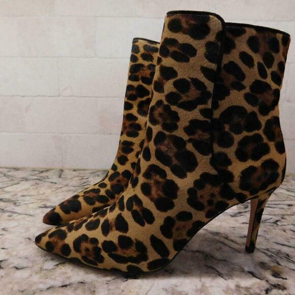 ! J.Crew $298 Pointed Stiletto Ankle Boots k2720 - Picture 2 of 5